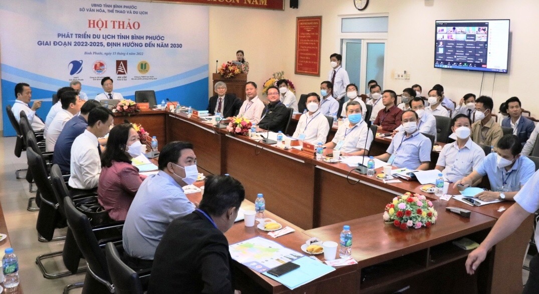 Hội thảo “Phát triển du lịch Bình Phước giai đoạn giai đoạn 2022 - 2025, định hướng đến năm 2030”